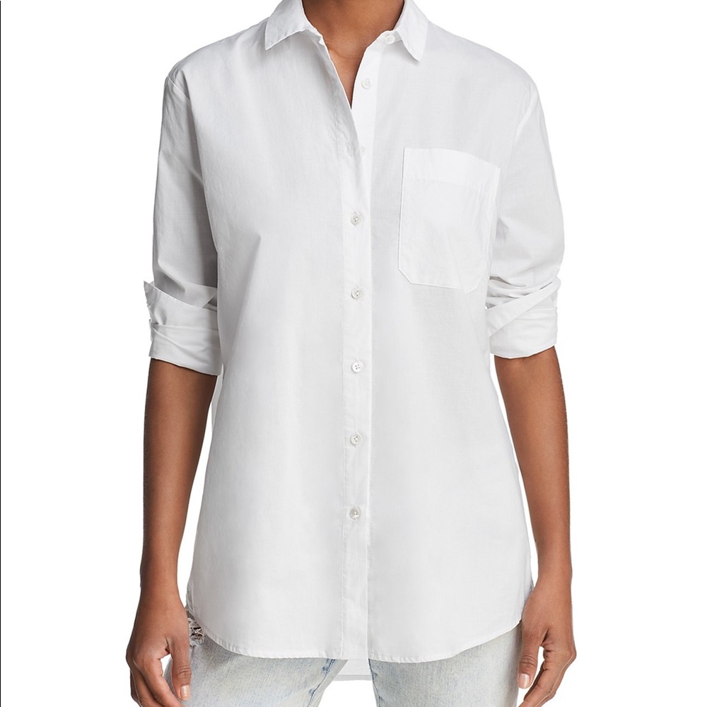 ANTHONY THOMAS MELILLO | White Button Up blouse